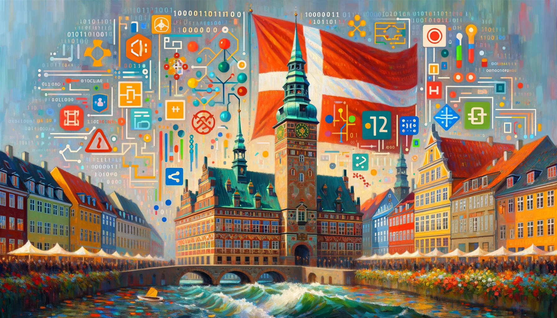 Copenhagen Computer Science image generated by DALL-E 3.