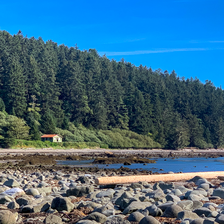 House on the Olympic coast